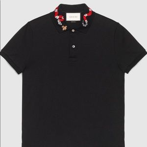 Gucci king snake polo